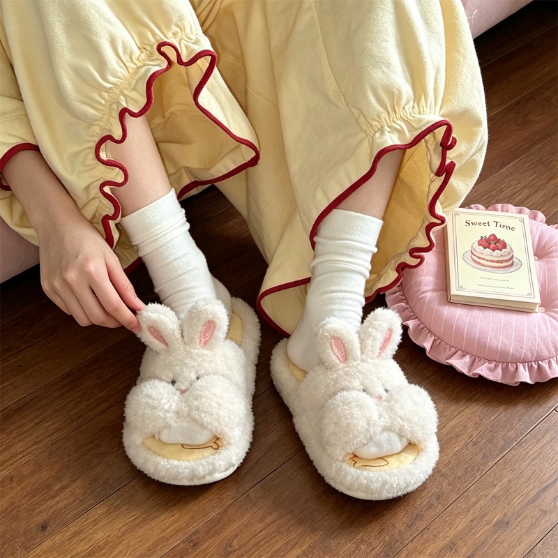 Women'S Shoes Cloud - Dames Pluche Wolkjes Pantoffels, Vrouwelijke Vachtige
