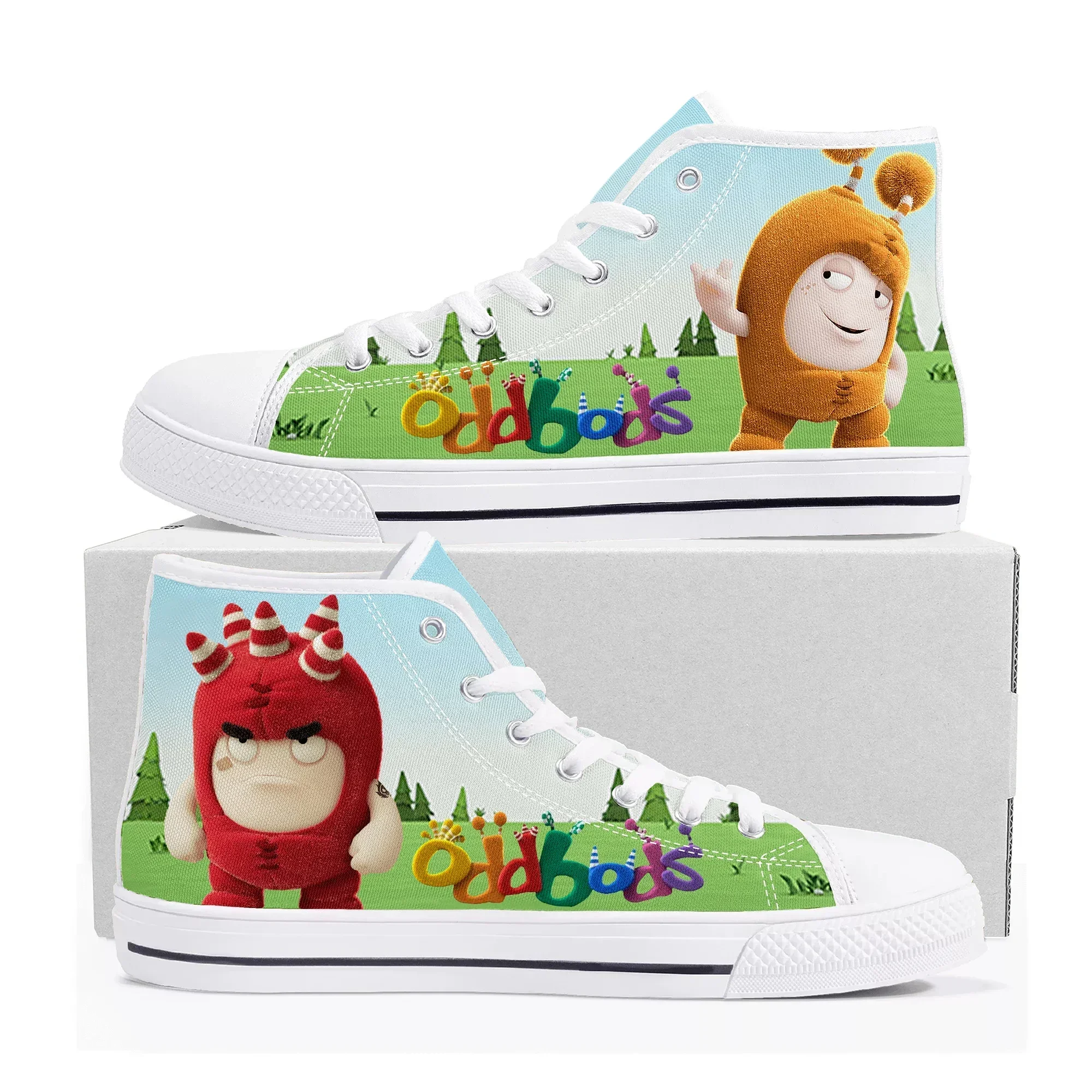 Women Shoes Singapore - Oddbods hoge sneakers heren dames hoge