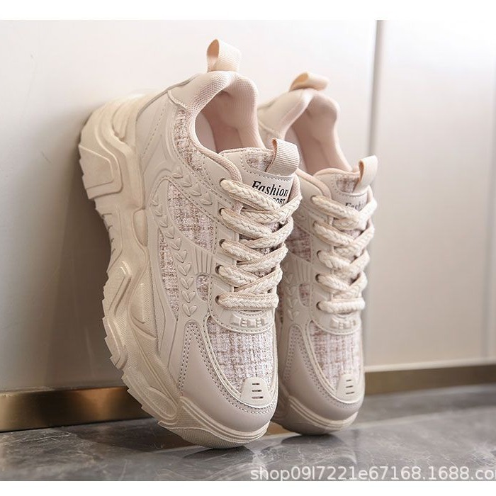 Women'S Shoes For Tennis - Dames Sneakers 20245Nieuwe Mode Dikke Sneakers