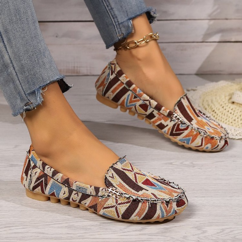 Women'S Shoes Clogs - Lente Herfst Loafers Slijtvaste Dames Casual