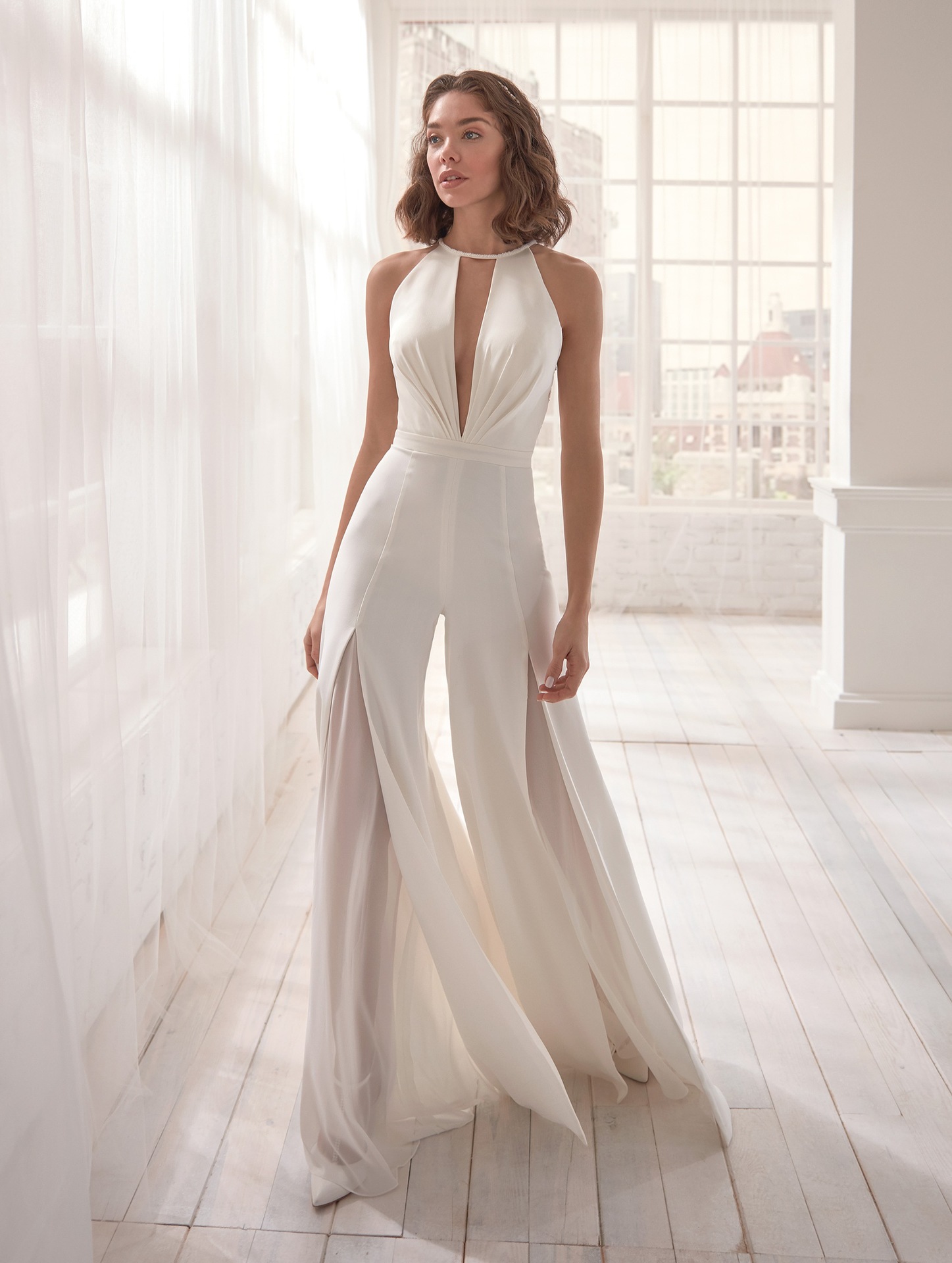 Women'S Shoes Extra Wide - Sexy Diepe V-hals Jumpsuits Vrouwen Mouwloze