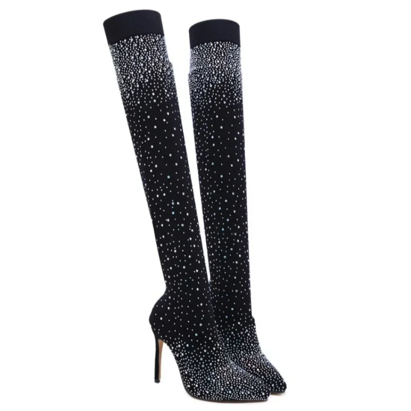 Sexy Overknee Laarzen voor Vro - Sock Boot Women recensie en prijs