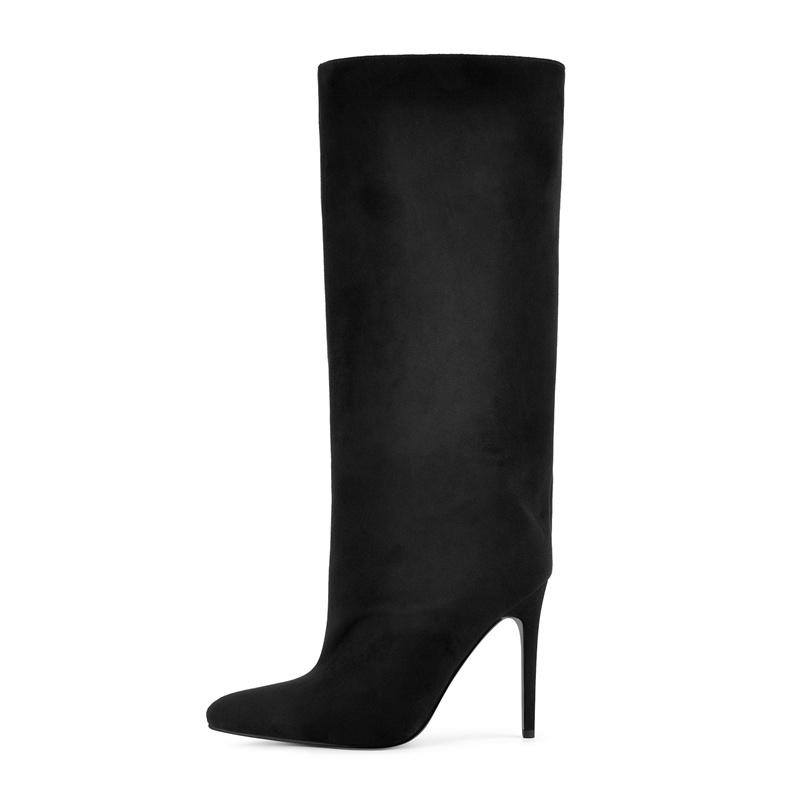 Onlymaker zwarte faux suède kn - Women'S Shoes Extra Wide recensie en prijs