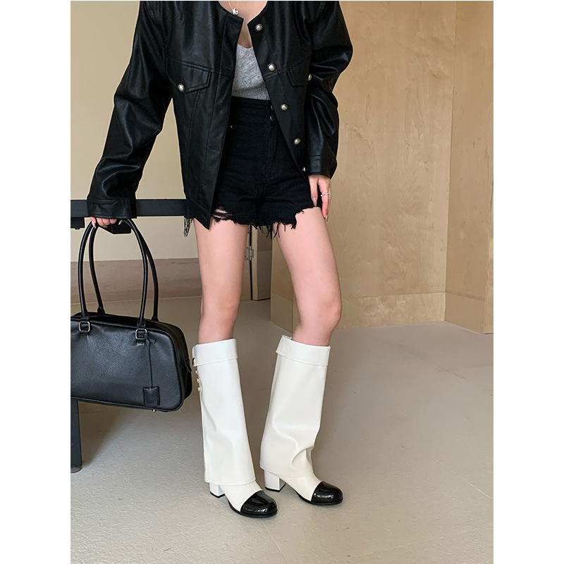 Franse stijl kleine geurige ro - Sock Boot Women recensie en prijs