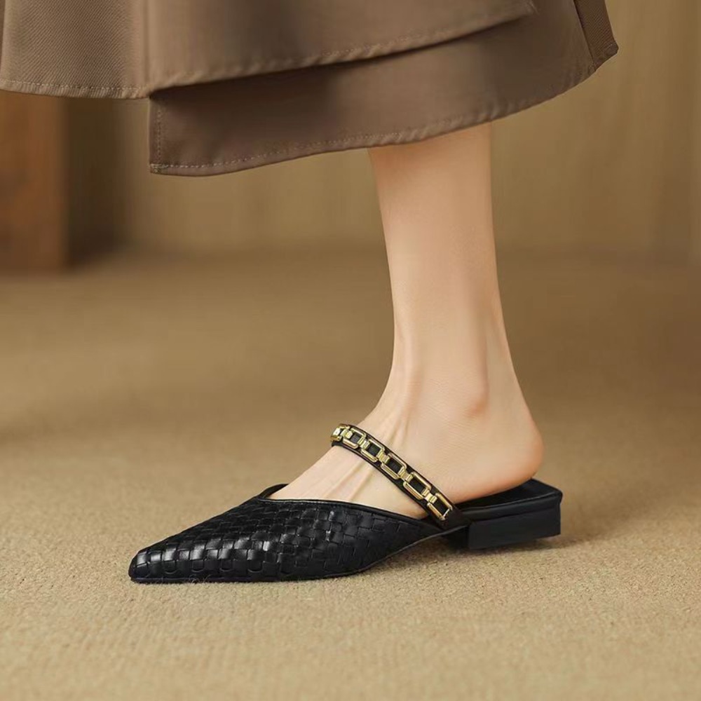 2026 Nieuwe Retro Spitse Teen  - Women'S Shoes Clogs recensie en prijs