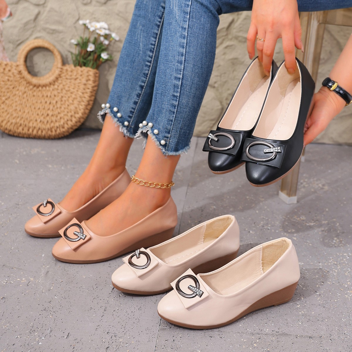 Luxe merk dames strass lederen - Women Shoes Quick Delivery recensie en prijs