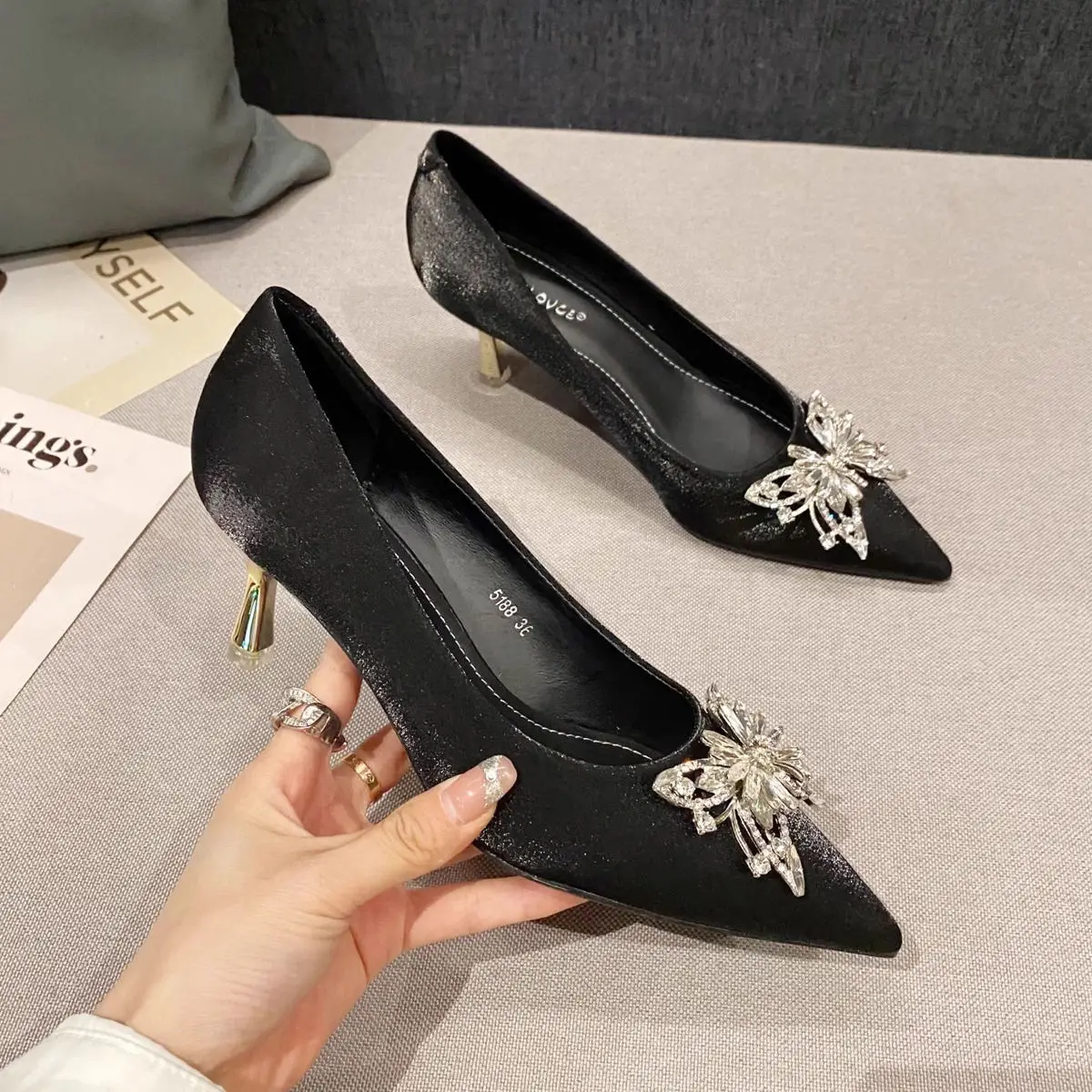 Puntschoen Strass Schoenen voo - Women Shoes Quick Delivery recensie en prijs
