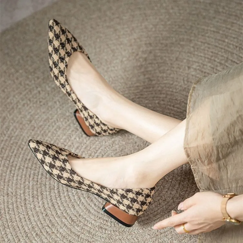Elegante schoenen met lage hak - Women Shoes Quick Delivery recensie en prijs